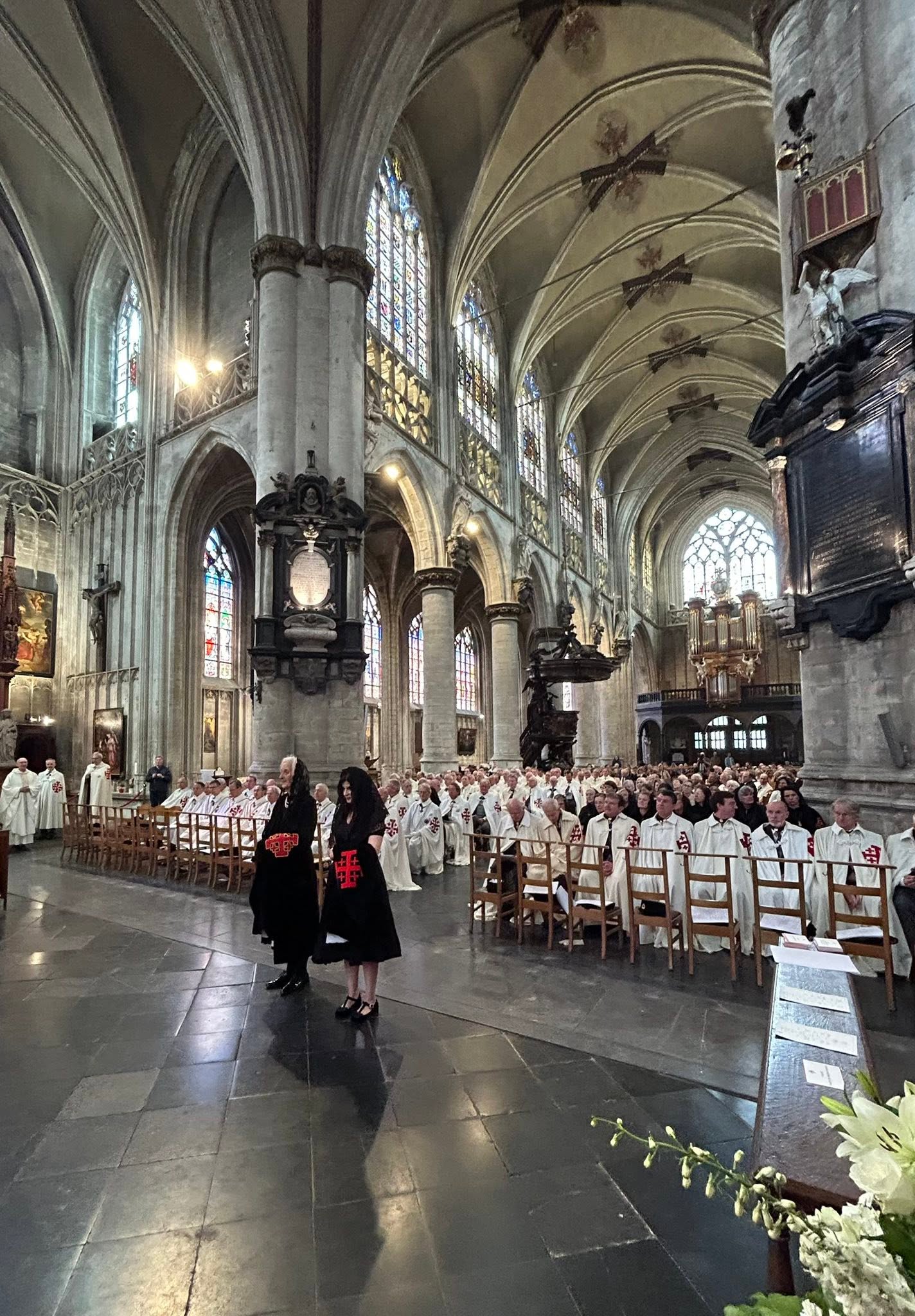 Investitures de la Lieutenance de Belgique en l'église Notre-Dame des Victoires au Sablon, Bruxelles — 6 juin 2026